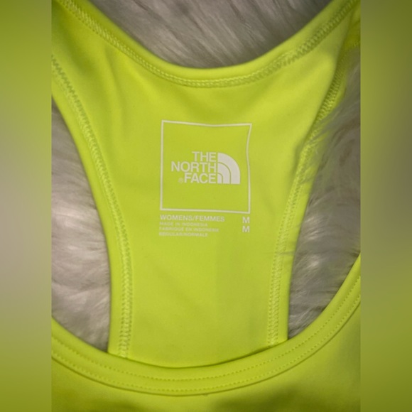 THE NORTH FACE Women's Elevation Sports Bra, LED Yellow Medium NWT - Picture 3 of 6